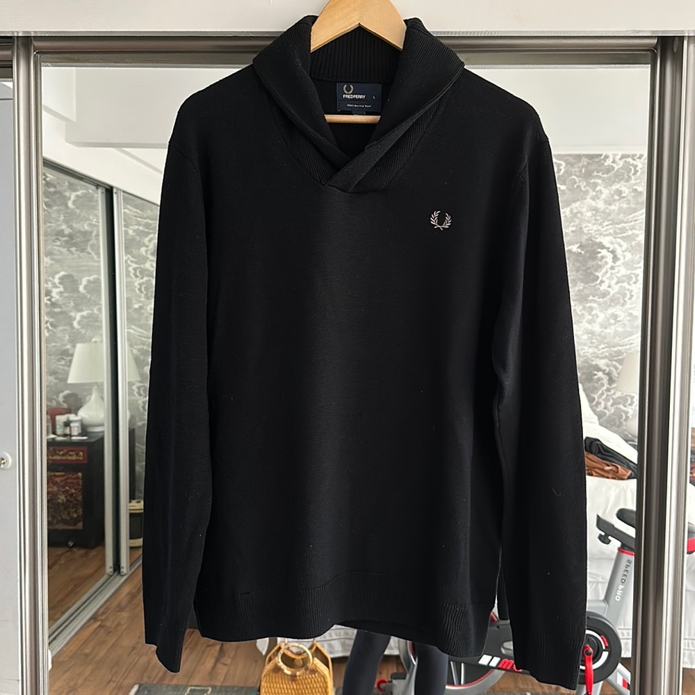 Fred Perry Wool sweater Large